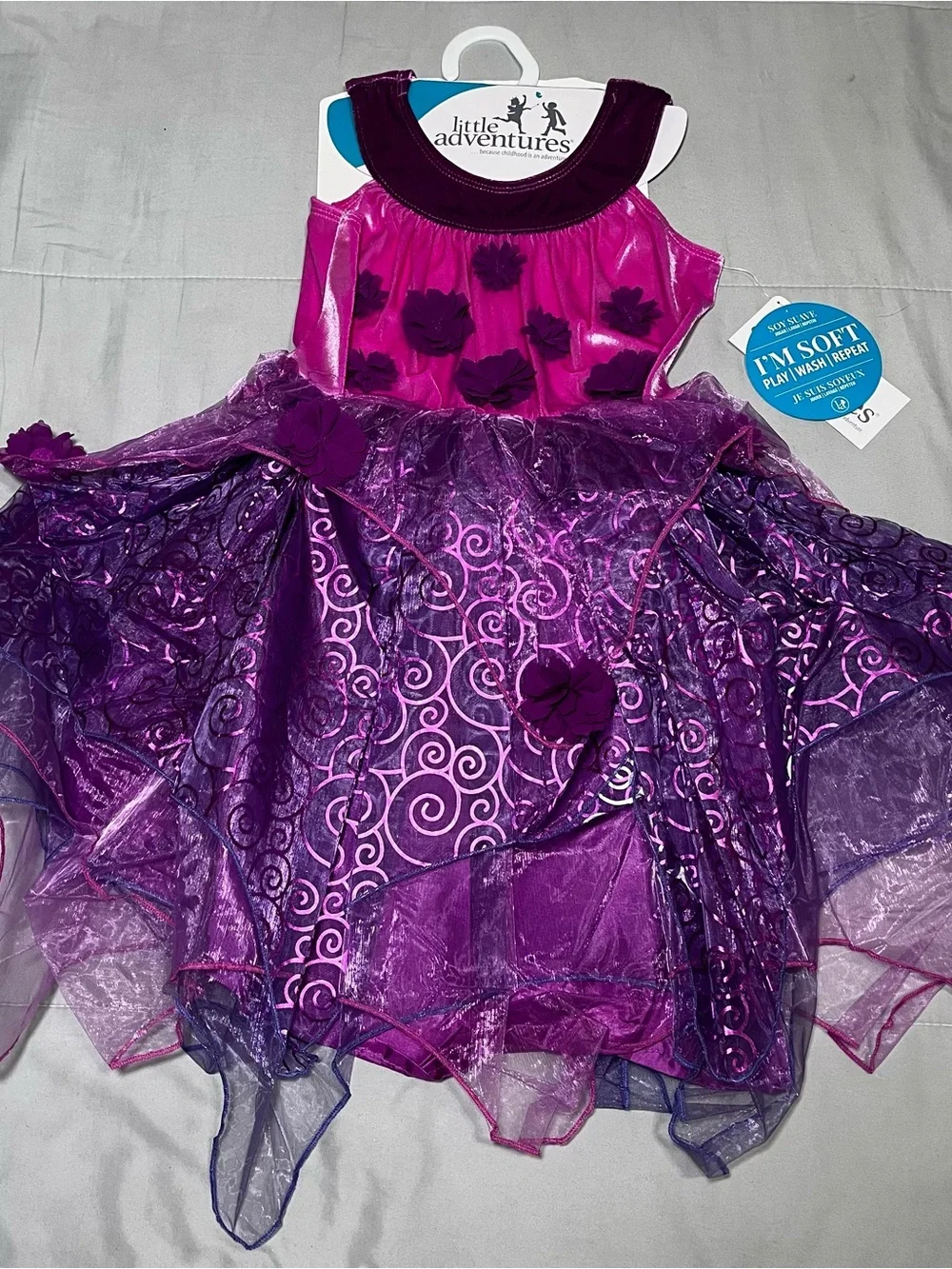 Little Adventures Blossom Fairy Dress Up Costume New